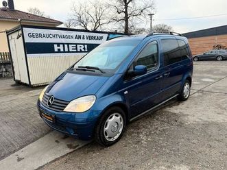 mercedes-benz vaneo compact van 1.9*behindert*tuv neu*