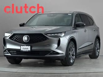 2023 acura mdx sh-awd w/ a-spec pkg. w/ apple carplay, heated fr