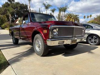 1972 chevrolet c-20 cheyene longhorn camper special