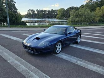 ferrari 575m maranello bleu tdf - cuir cuoio