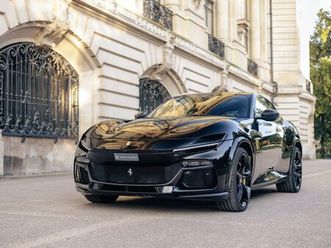 ferrari purosangue nero daytona - cuir / alcantara