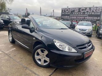peugeot 307 cc 2.0 16v 138ch * clim régulateur bluetooth jantes alu * entretien à jour * paiement en 4x sans frais