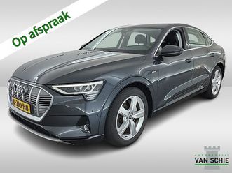 audi e-tron sportback 55 quattro business edition 95 kwh 2e-eig. & dealer-onderh. bovag-garantie. nl-auto.