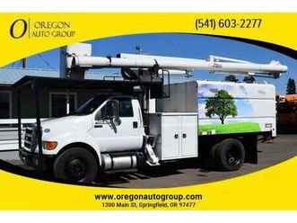2012 ford f750 forestry bucket truck altec lr756 61 ft boom low mi!!!!