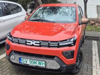 dacia spring extreme brick red 26,8 kwh moara nica