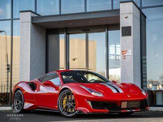 ferrari 488 - 3.9 pista / 1st owner / rosso corsa / carbon / lift / camera / dealer