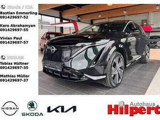 nissan ariya evolve pack 87kwh 20zoll schiebedach belüf