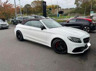 ② c63 s amg edition 1 cab. voll ops.21’’ — mercedes-benz — 2ememain