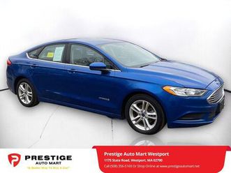 used 2018 ford fusion hybrid s