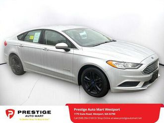 used 2018 ford fusion hybrid s