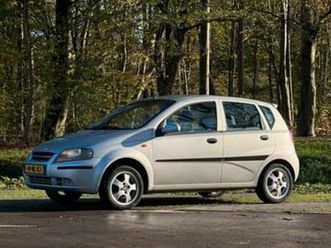 daewoo/chevrolet kalos 1.4 2003 grijs — daewoo — marktplaats