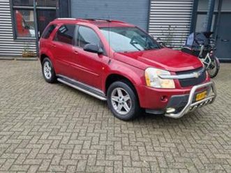 chevrolet equinox 2005 rood automaat nw apk! — chevrolet — marktplaats