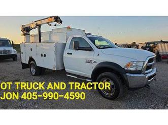 2015 dodge ram 5500 4wd 5000lb mechanics service bed truck pto air 6.7