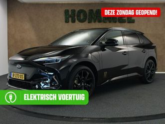 subaru solterra 71 kwh awd soh 99,8% !! - origineel nederlandse auto - lederen bekleding - parkeersensoren voor/ achter - 20 inch licht metalen velgen met good 