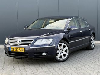 volkswagen phaeton 3.2 v6 5p. leder - xenon - navi - luchtvering - luxe auto