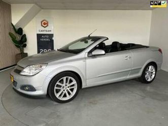 opel astra twintop 1.8 cosmoairco, lederen bekleding, naviga — opel — marktplaats