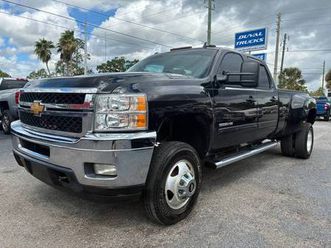 2013 chevrolet silverado 3500hd ltz 6.6l duramax 4x4 drw - mint