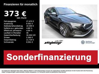 skoda octavia combi scout 2.0 tdi matrix+navi+standz