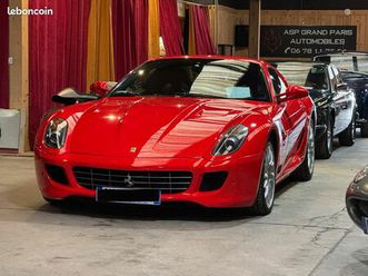 ferrari 599 gtb v12 rouge marlboro cuir daytona