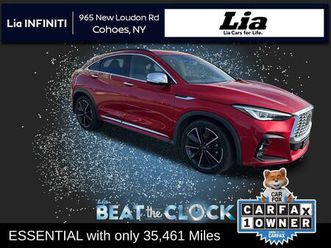 certified 2022 infiniti qx55 essential