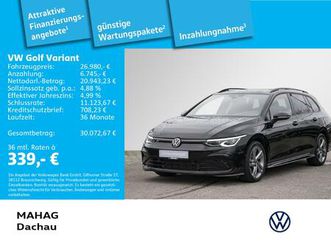 golf viii variant 2.0 tsi r-line iq.light navi pano parkpilot rearview appconnect dsg