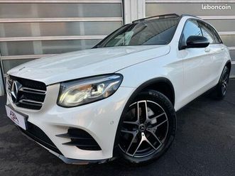 mercedes glc 220 d 170ch 4 matic amg 4x4 sportline 9g-tronic / toit ouvrant / cuir / park assist