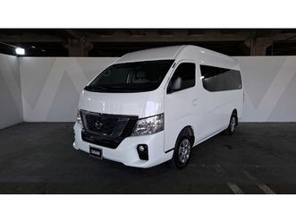 nissan nv350 urvan 2.5 15 pasajeros amplia a/a paq seg van 2022