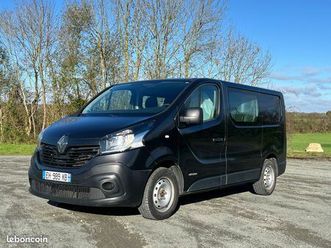trafic 3 double cabine 6 places l2h1