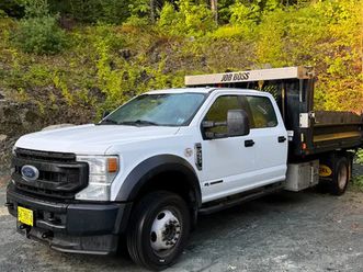 2021 ford f550 diesel dump truck
