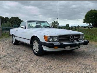mercedes 560sl cabrio