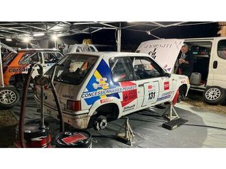 1988 peugeot 205 rallye historique a vendre