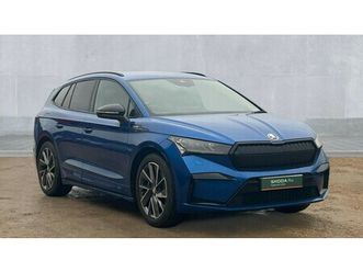 škoda enyaq enyaq 195kw 80x sportline 82kwh 4x4 5dr auto