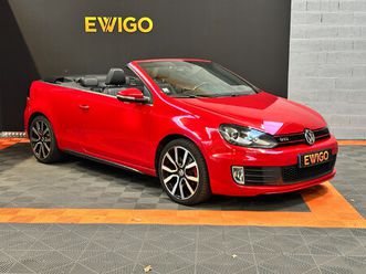 cabriolet 2.0 tsi 210 gti dsg - nombreuses factures - tres bon etat - vidange bva ok