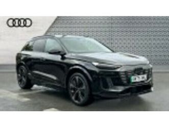 audi q6 audi q6 suv edition 1 e-tron performance 225,00 kw