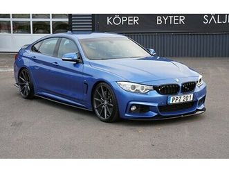 bmw 435 i gran coupe m-sport stage2 coilovers svsåld