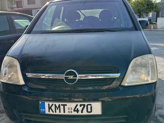 opel, vauxhall meriva 1,6l 2006