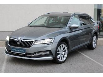 škoda superb 2.0 tdi scout dsg 4x4 147kw matrix acc side ast, 2022 god.