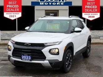 2023 chevrolet trailblazer lt*awd*turbo*low ks*heated leather*ca