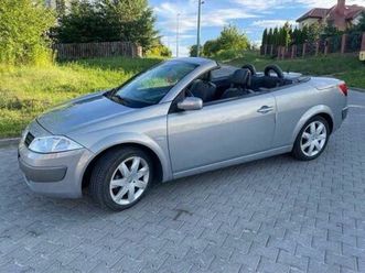 renault megane ii cabrio ( automat,gaz) wejherowo • olx.pl