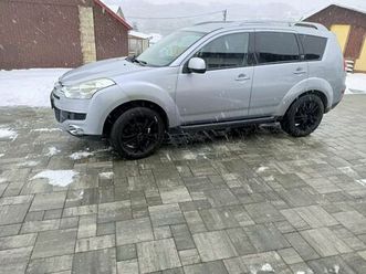 citroen c-crosser 2008 rok diesel 2,2 srebrny metalik napęd na 4 jodlowa • olx.pl