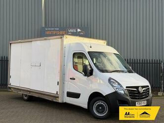 2020 vauxhall movano 2.3 cdti 3500 luton 4dr diesel manual fwd l3 h1 euro 6 (20m3) (130 ps) luton...