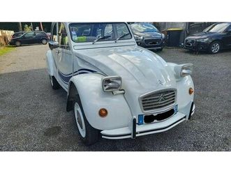 1977 citroen 2cv blanc manuel, 4 vitesses conduite à gauc...