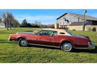 1973 lincoln continental marron manuel, 3 vitesses condui...