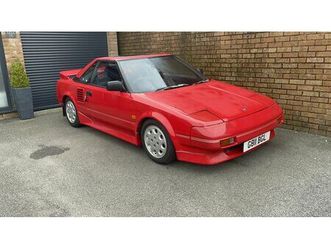 1989 toyota mr2 rouge manuel, 5 vitesses conduite à droit...