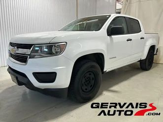 2018 chevrolet colorado work truck 2.5l boîte 5”5