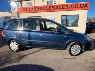 2011 vauxhall zafira 1.6 exclusiv