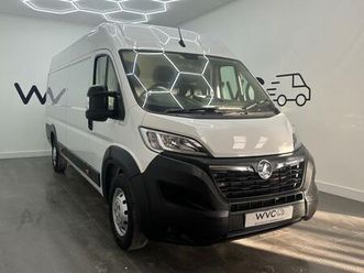 2023 vauxhall movano 2.2 turbo d 140ps h2 van prime panel van diesel manual