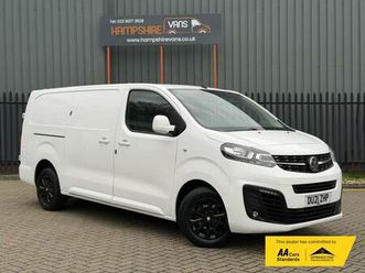 2021 vauxhall vivaro 2.0 turbo d 3100 sportive panel van 5dr diesel auto l2 h1 euro 6 (start/stop) (120 ...
