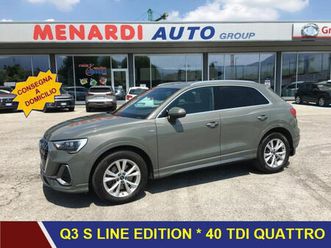 audi q3 sportback 40 tdi quattro s tronic s line edition del 2022 usata a bernezzo