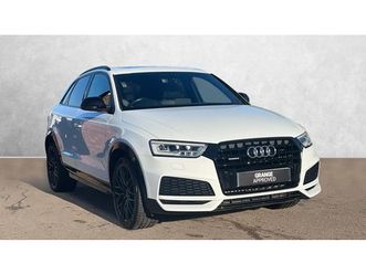 2018 audi q3 2.0t fsi quattro black edition 5dr s tronic